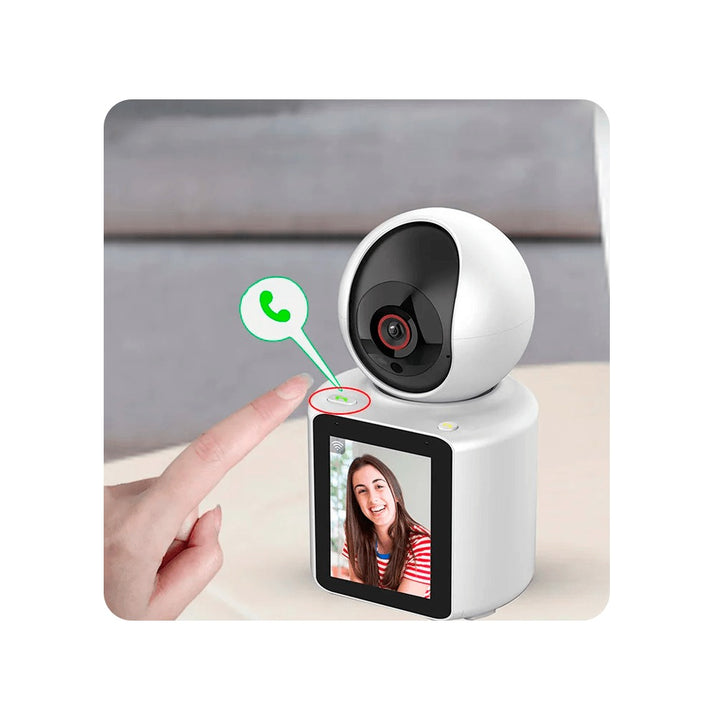 Camara seguridad Ip Wifi  Con Pantalla